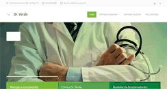 Desktop Screenshot of drverde.com.br