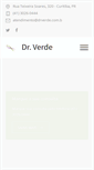 Mobile Screenshot of drverde.com.br